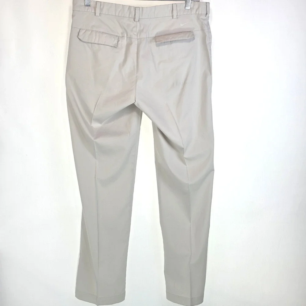 Nike Golf Tour Performance Dri-FIT Pants Mens‎ 36x32 Beige 452702-072